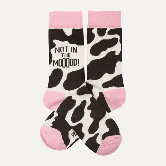 Cow Socks - Not In The Mooood