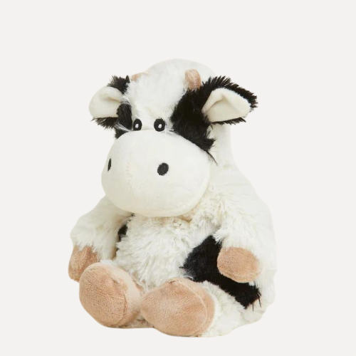 Black and White Cow Warmies Junior