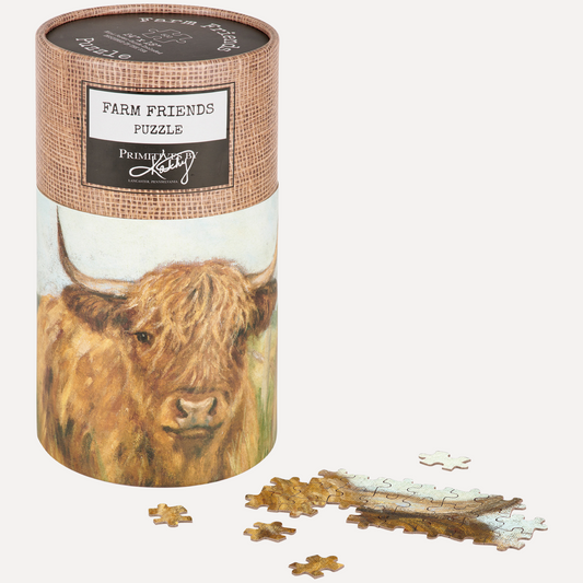 Puzzle - Highland Cow